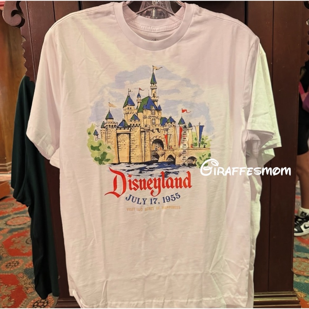 Disneyland Attractions July 17, 1955 Graphic T-Shirt